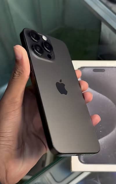 Apple iPhone 15 Pro. . Black colour . . 256 gb JV