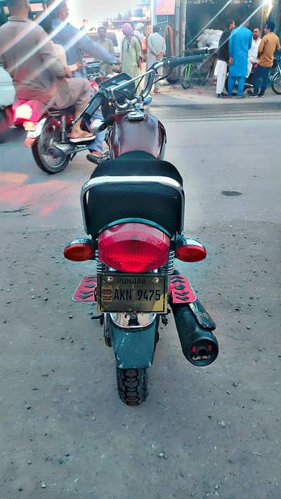 Honda 125 2022 model Punjab register