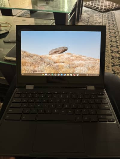 lenovo chrome book 03097754596 touch screen foldable 4gb 32gb no fault