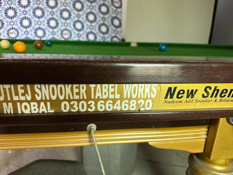 Snooker table set 7