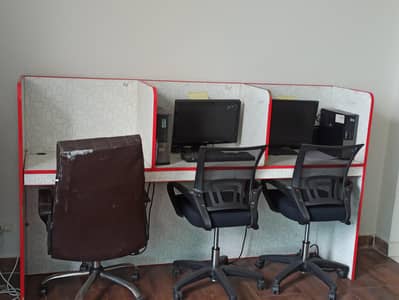 2, 3 Seater Workstation for Office/ Call Center