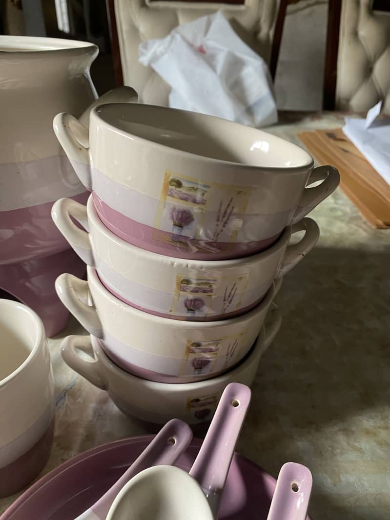Ceramic Soup Set 9