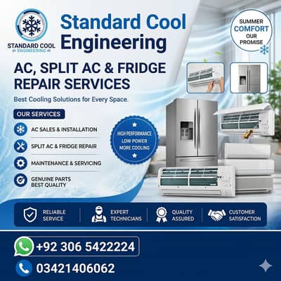 AC Repair & Installation Services | AC Gas Filling  |  AC Maintenance