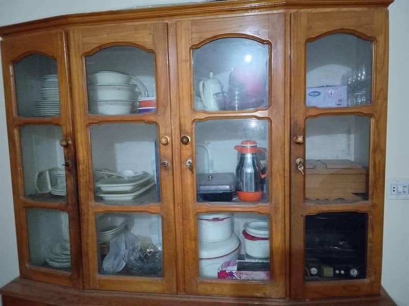 Solid wooden showcase 2