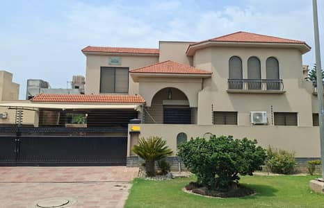 23 Marla Corner Brand New Spanish Design Most Beautiful Fully Furnished Bungalow For Sale At Prime Location Of DHA Lahore Near To Park Masjid & Commercial Market.