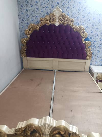 Bed, Dressing, Showcase, 3 mirror Tables