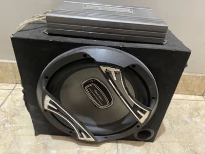 Amplifier + woofer