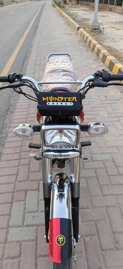 Honda CG self 24/25 brand new condition 03396464638