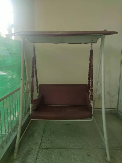 Iron Swing with foam seat
