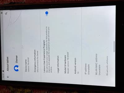 Lenovo tab Urgent Sell