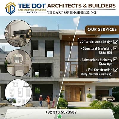 Architecture & Interior Designing Services | 2D & 3D House Design