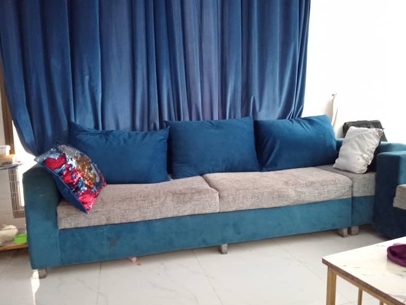 Modern L-Shape Sofa Set (بہت مناسب قیمت پر) 0
