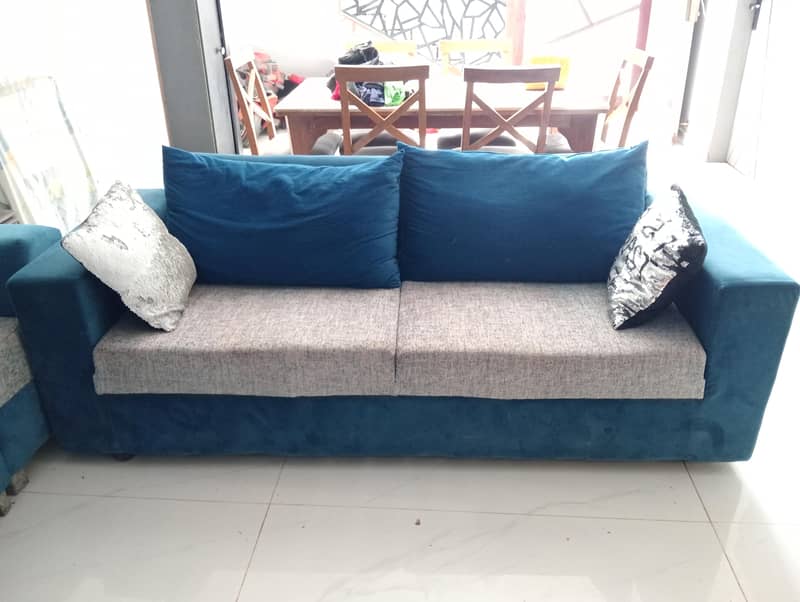 Modern L-Shape Sofa Set (بہت مناسب قیمت پر) 1