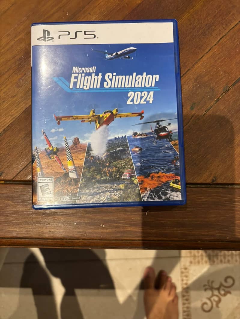 Microsoft flight simulator 2024 ps5 CD 2