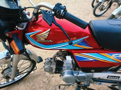 Honda CD70 2019 Lahore number original hai