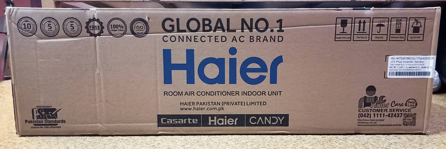 Haier 1 Ton DC Inverter Brand New AC