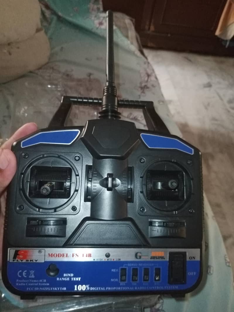 FLYSKY FS-T4B RC CONTROLLER 4