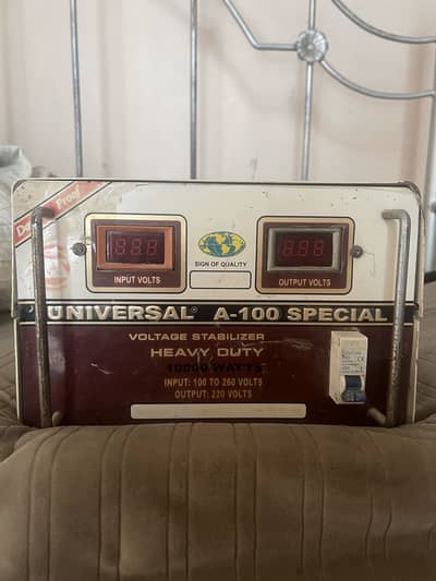 10000w Universal A-100 Special Heavy Duty Stabilizer 10000 watt