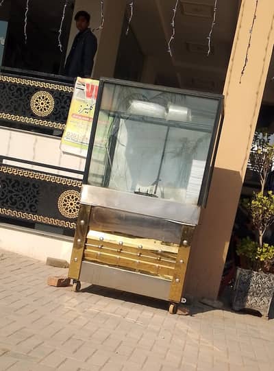Burger stall