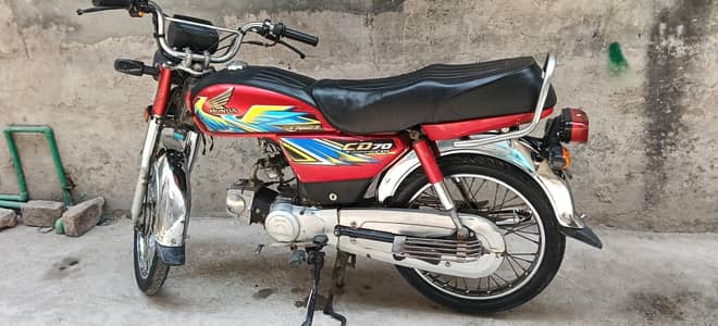 Honda cd 70 2021 model.