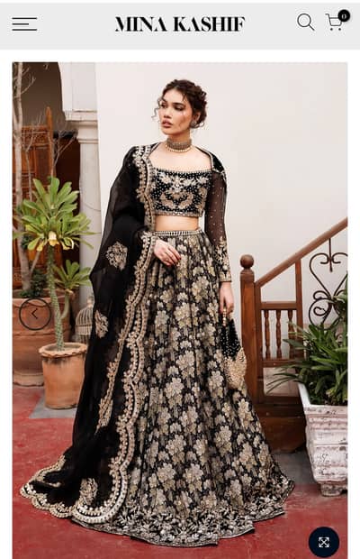 Midnight Royale – Luxury Black & Gold Bridal Lehenga