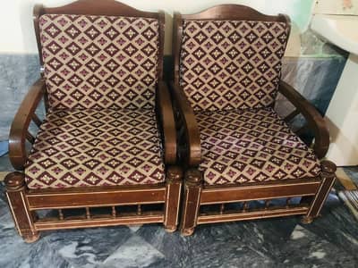5 seater sofa set with cushions