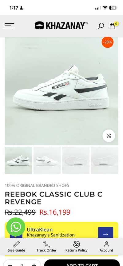 Reebok Classic Club C Revenge
