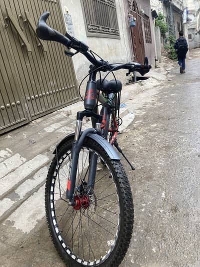 New only one month use branded bycycle