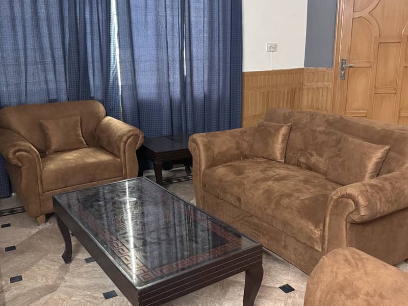 Sofa with tables 12