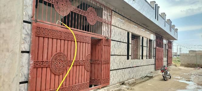 Two Houses Pair ( 3.5+3.5) Each 3.5 Marla New House 2 Bed With Drawing Room In Samarzar Adyala Road Rawalpindi