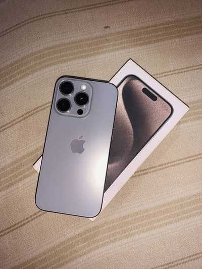 Iphone 15 Pro - 256GB (Factory Unlocked) NON PTA BH: 87%