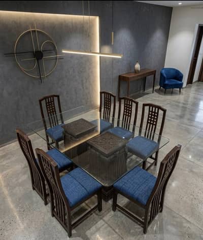 8 chairs daning table 10/10