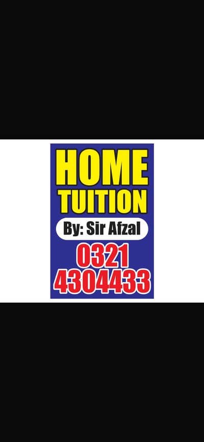 Home tuition , tutor