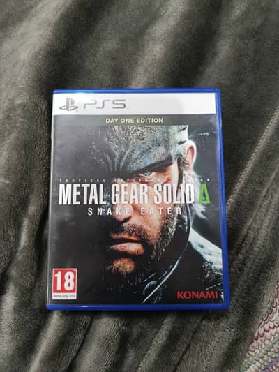 Metal Gear Delta Snake Eater PS5
