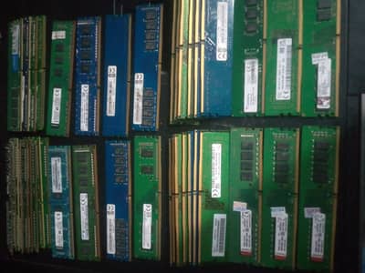 Pc rams Ddr4, ddr3, 16gb, 8gb and 4gb in excellent running condition