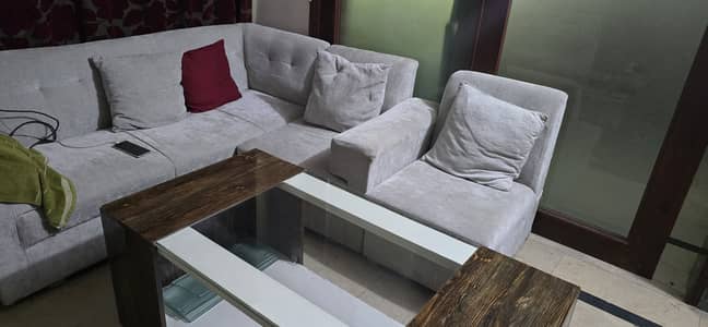 5 seater L shape sofa