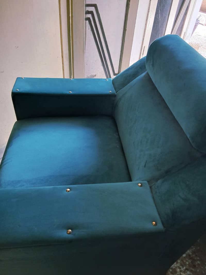 2 Two sofas [ 1 seater]. 2