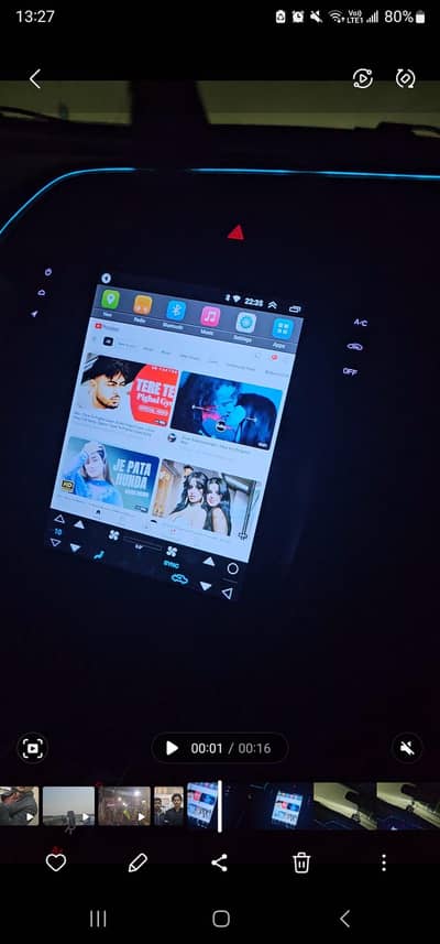 tesla style lcd for civic X