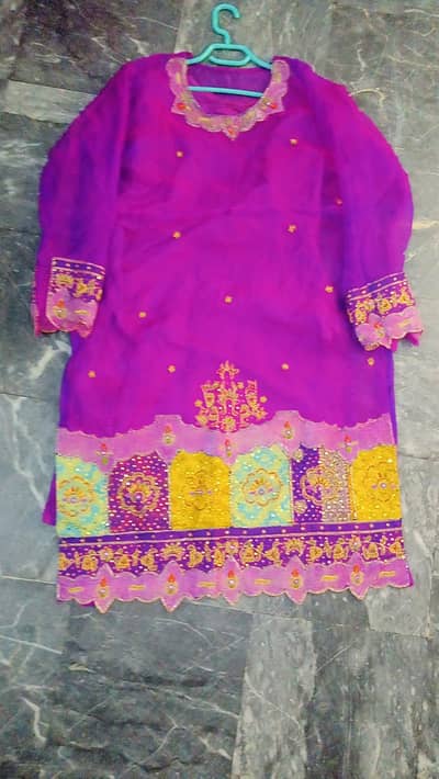 hand made clothe 3 pieces clothe and good colour