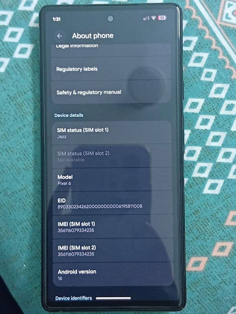 Google Pixel 6 3