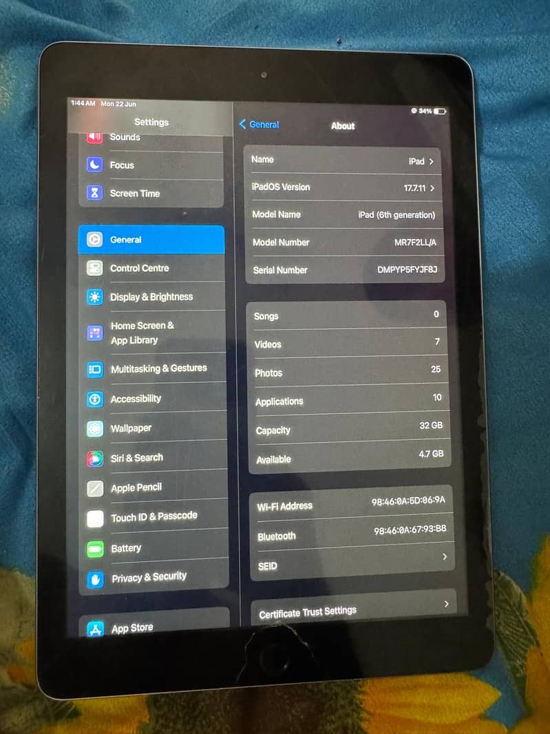 Ipad 6 3