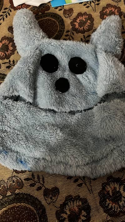 cute bunny helmet cover