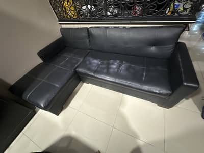 L shaped sofa