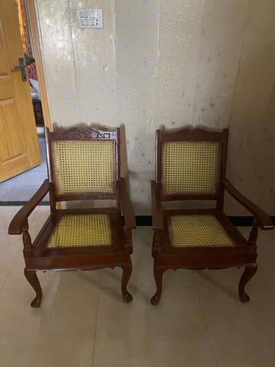 4 Set of Chairs Tali wood