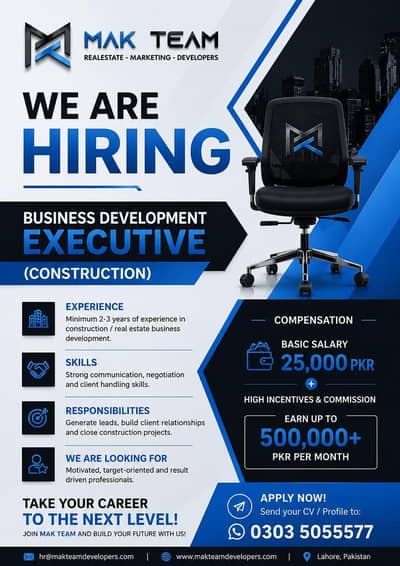 Sales executive job needed
