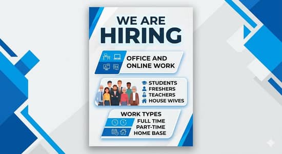 online work for Males and Females