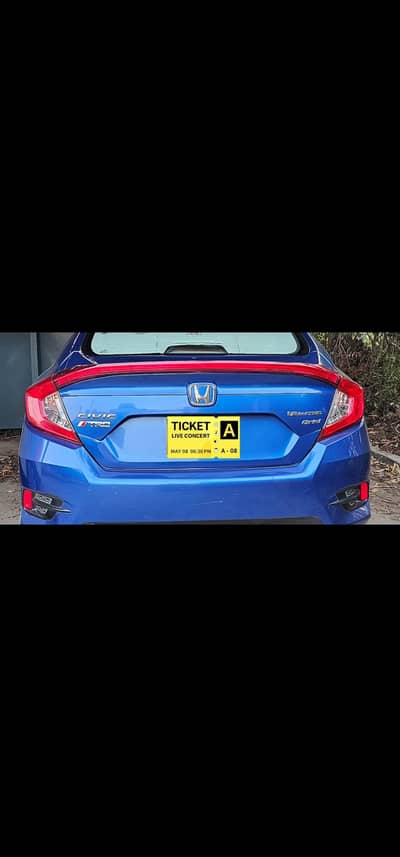 tail spoiler light for honda civic X