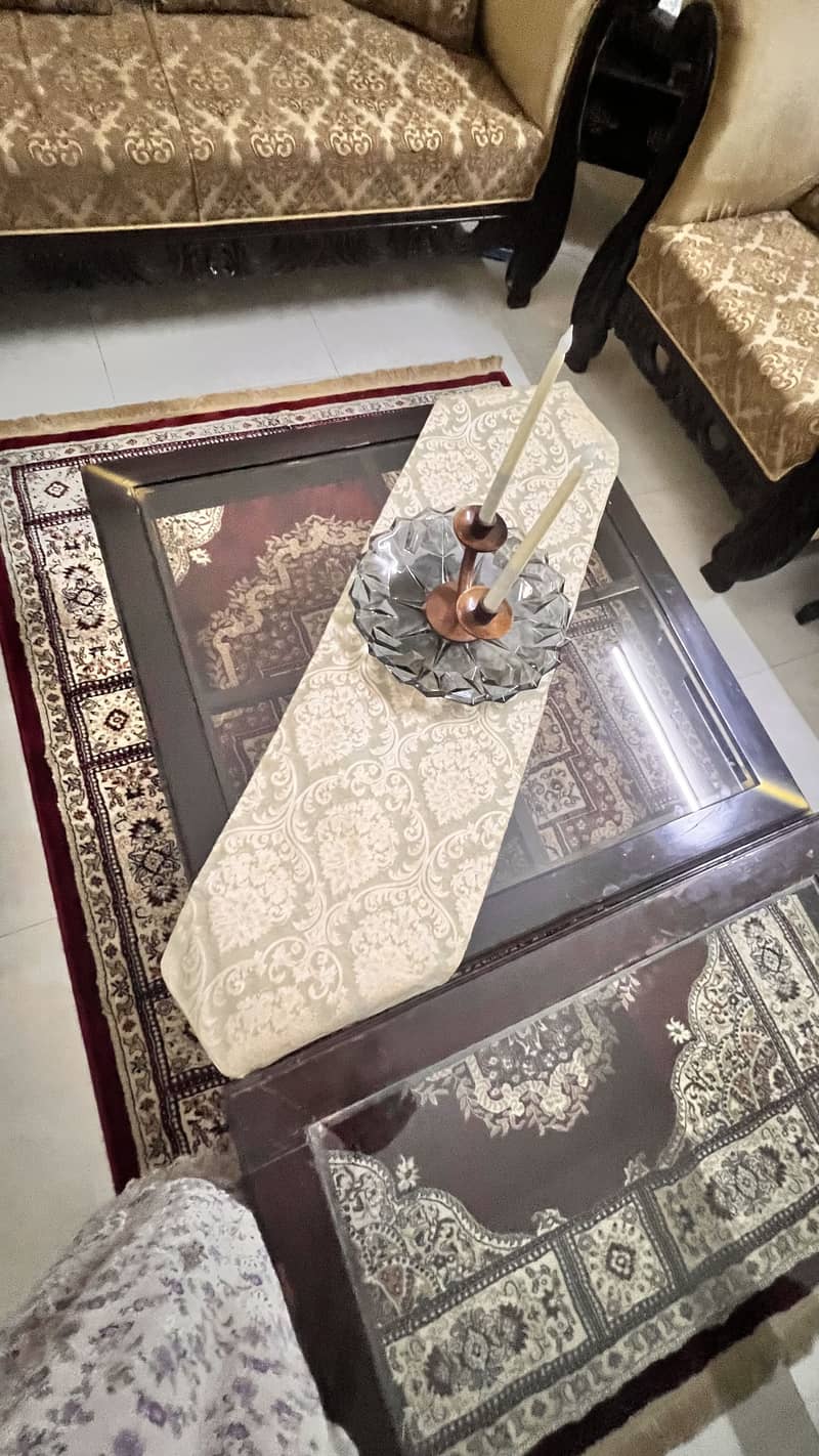 Center table with side tables 0