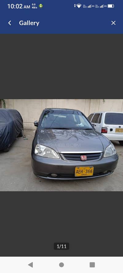 Honda Civic EXi 2002