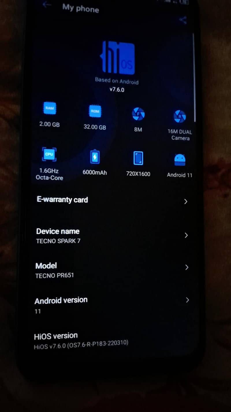 Tecno Spark 7 3